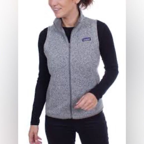 Patagonia Classic Synchilla  Grey zip vest size XS - Picture 4 of 13